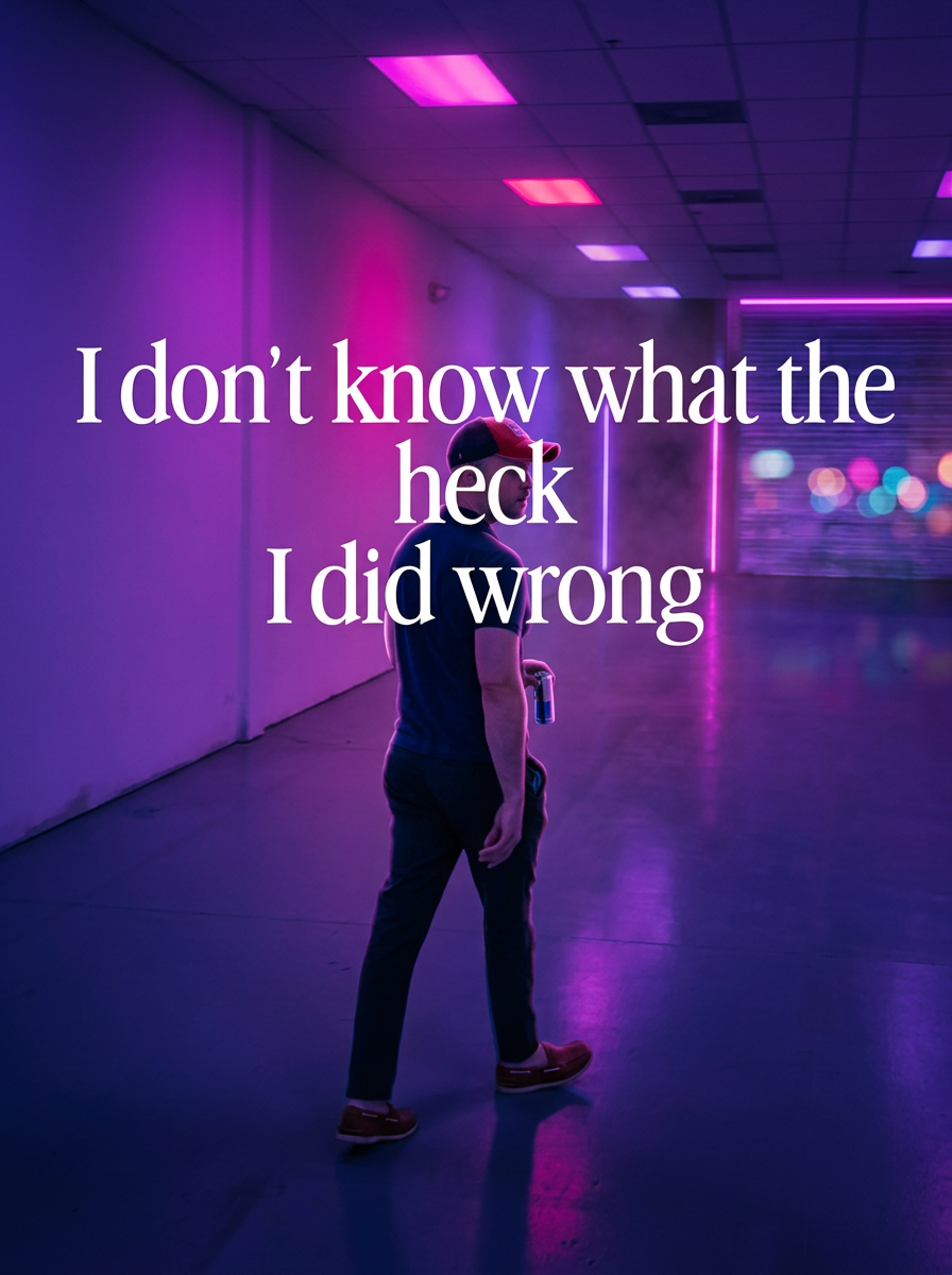 I don't know what the heck I did wrong